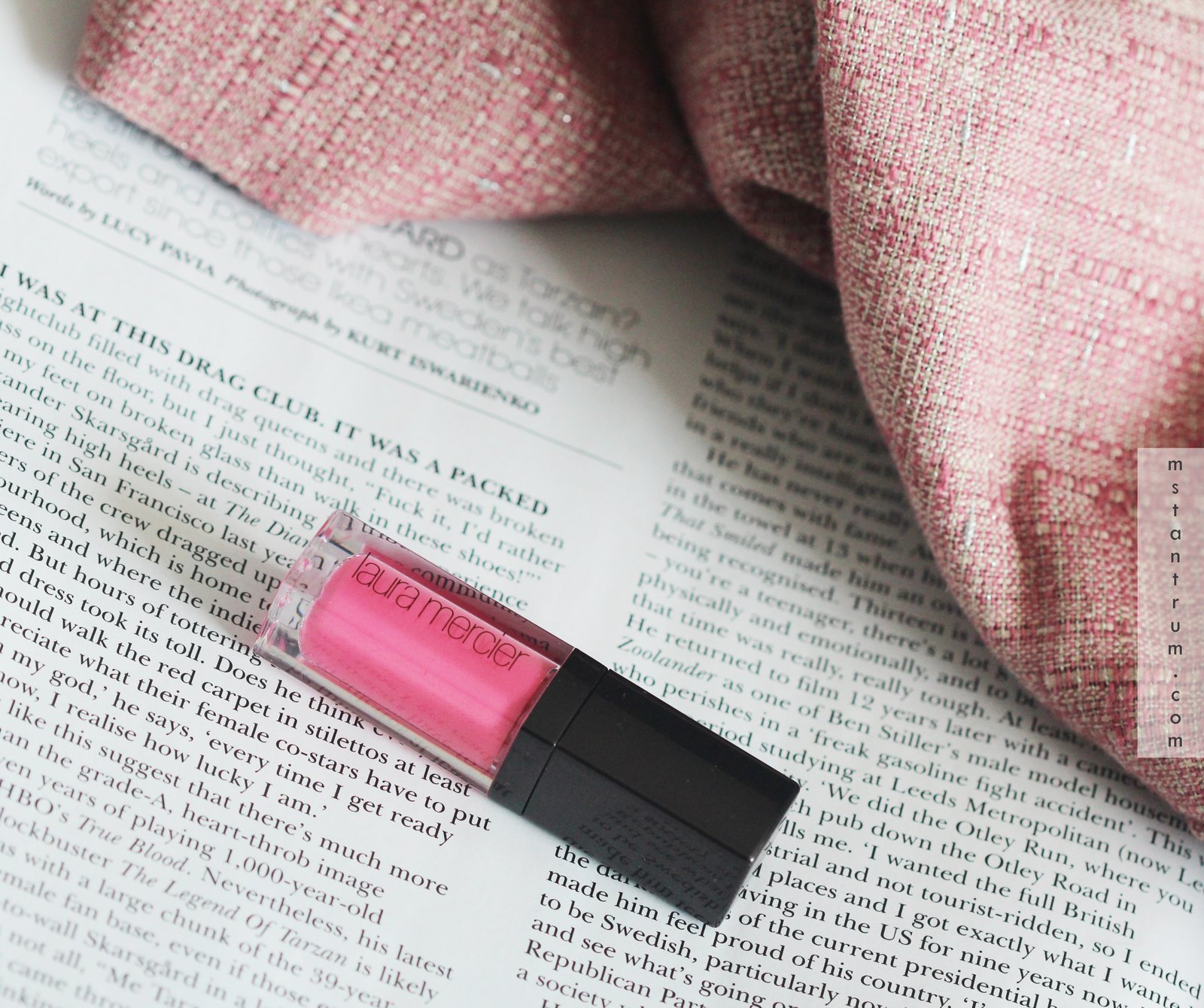Laura Mercier Lip Glace - Pink Pop on https://www.thatseptembermuse.com