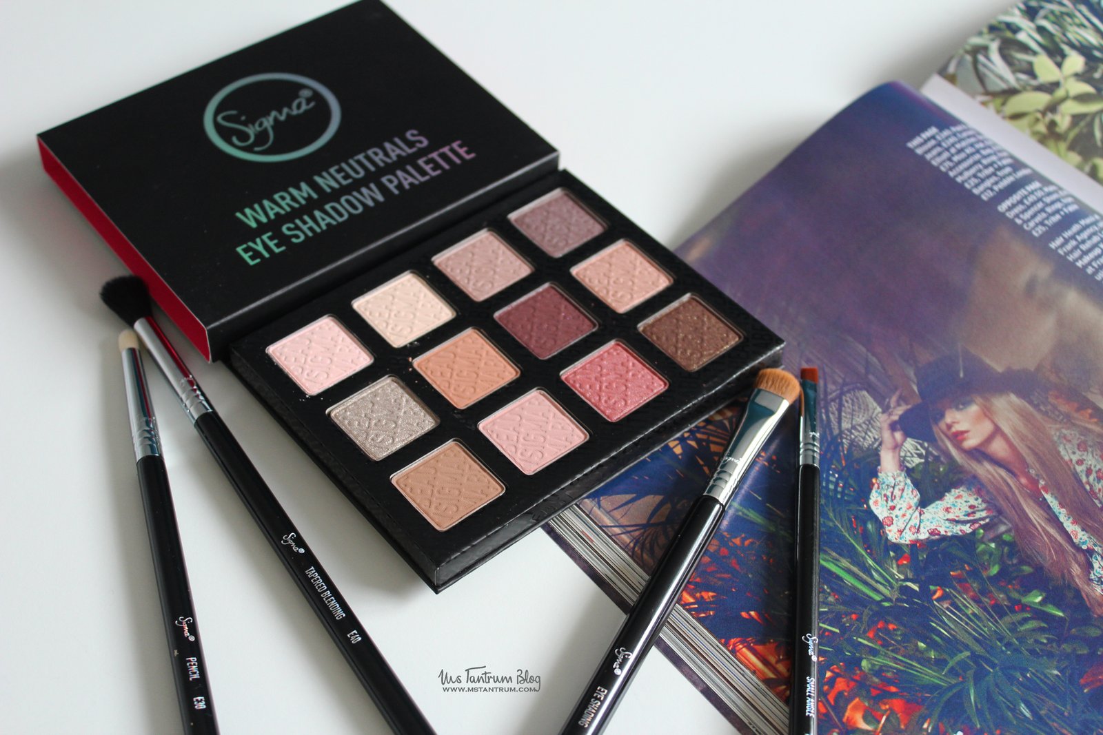 Sigma Beauty Warm Neutrals Palette Review