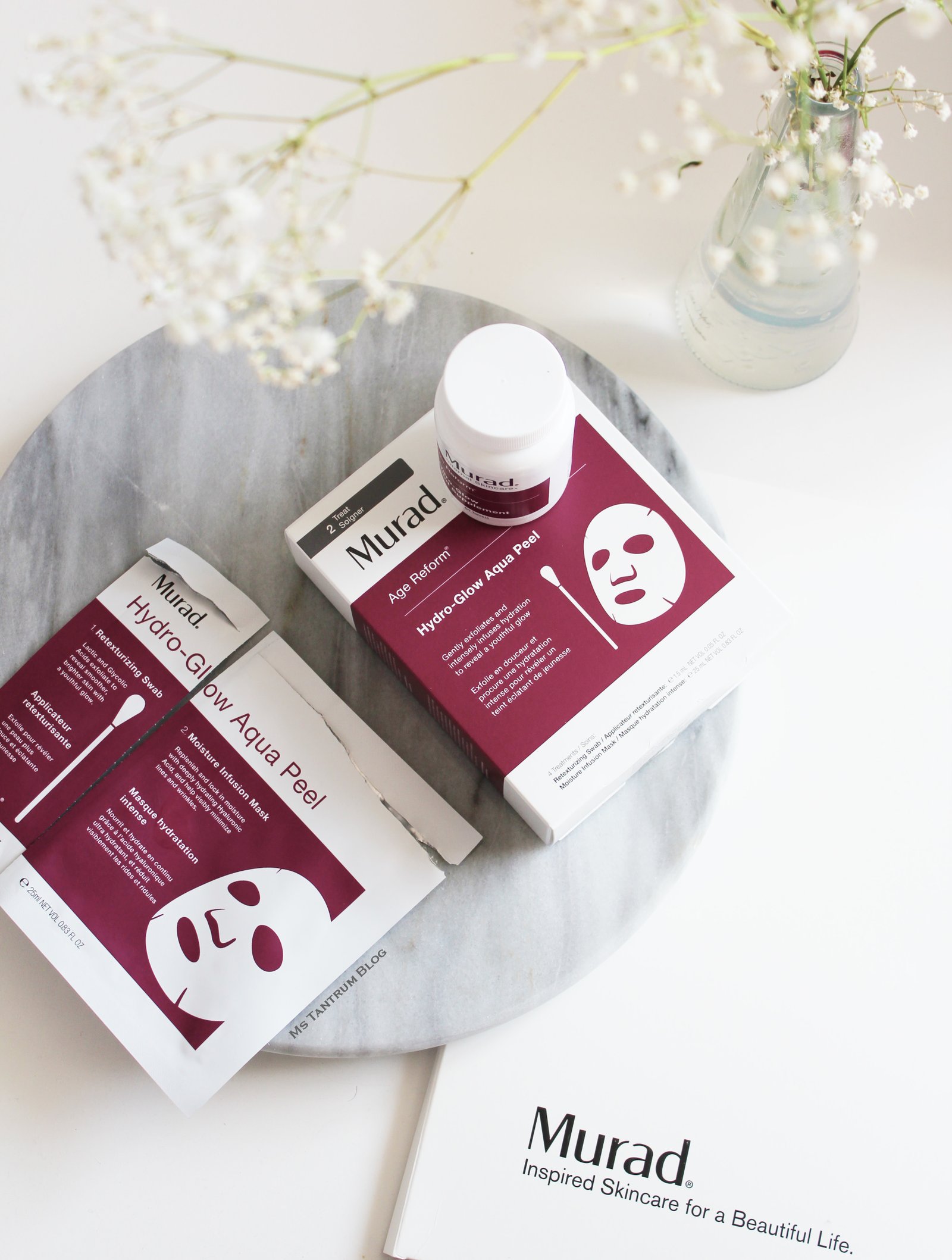 Murad skincare hydro glow range