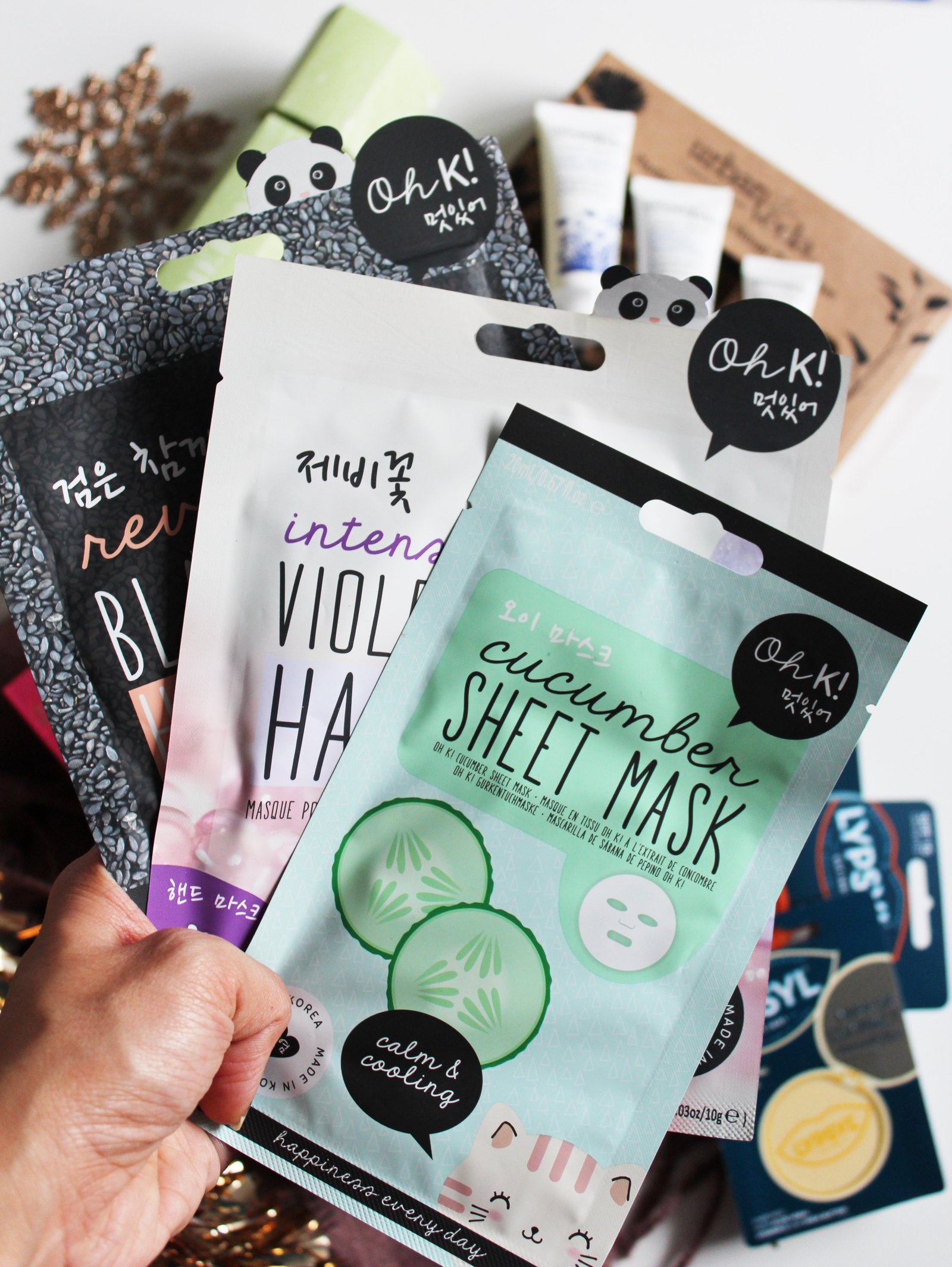 Oh K! Sheet masks on Ms Tantrum Blog