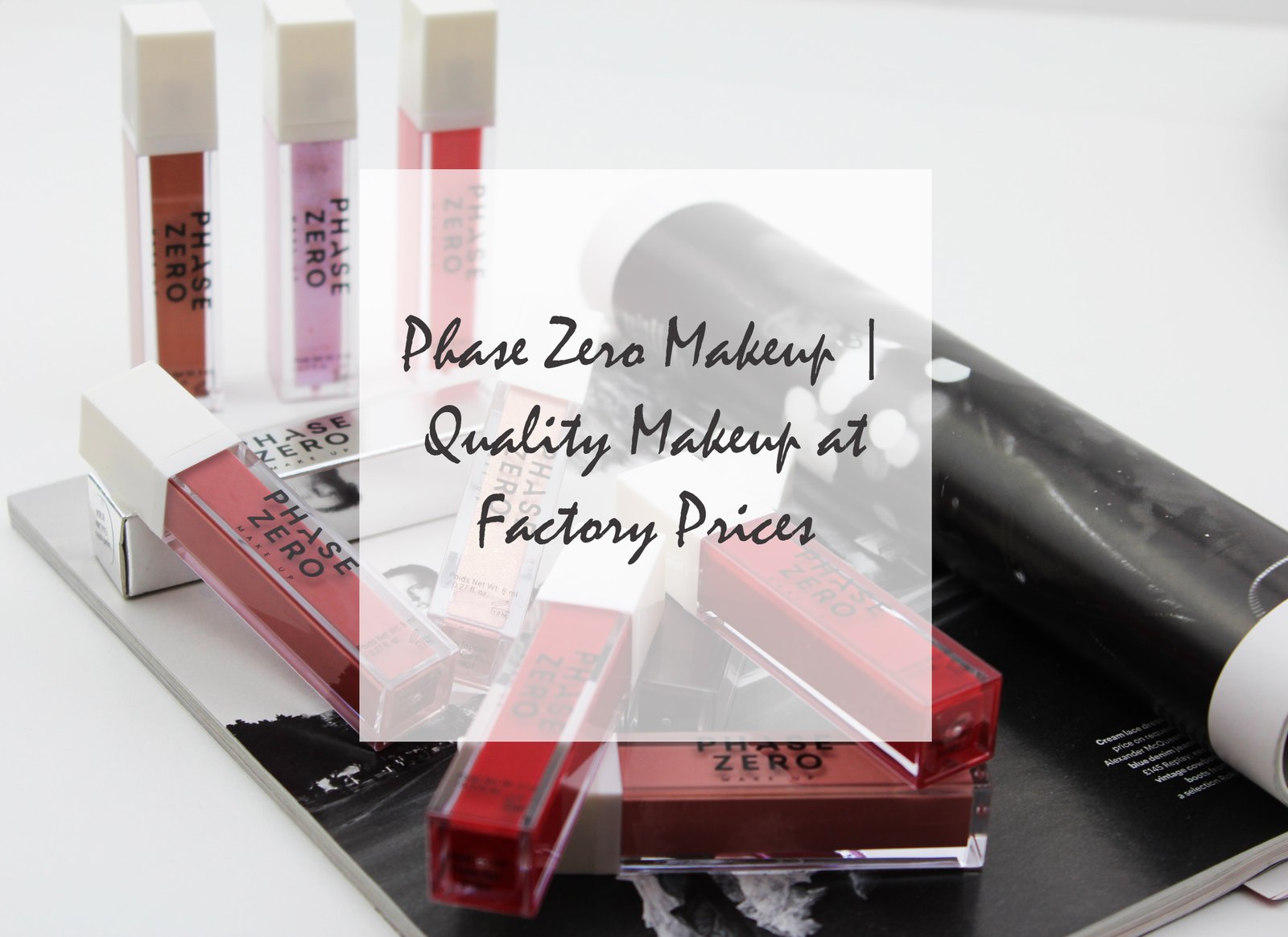 Phase Zero Makeup x Love Me Beauty