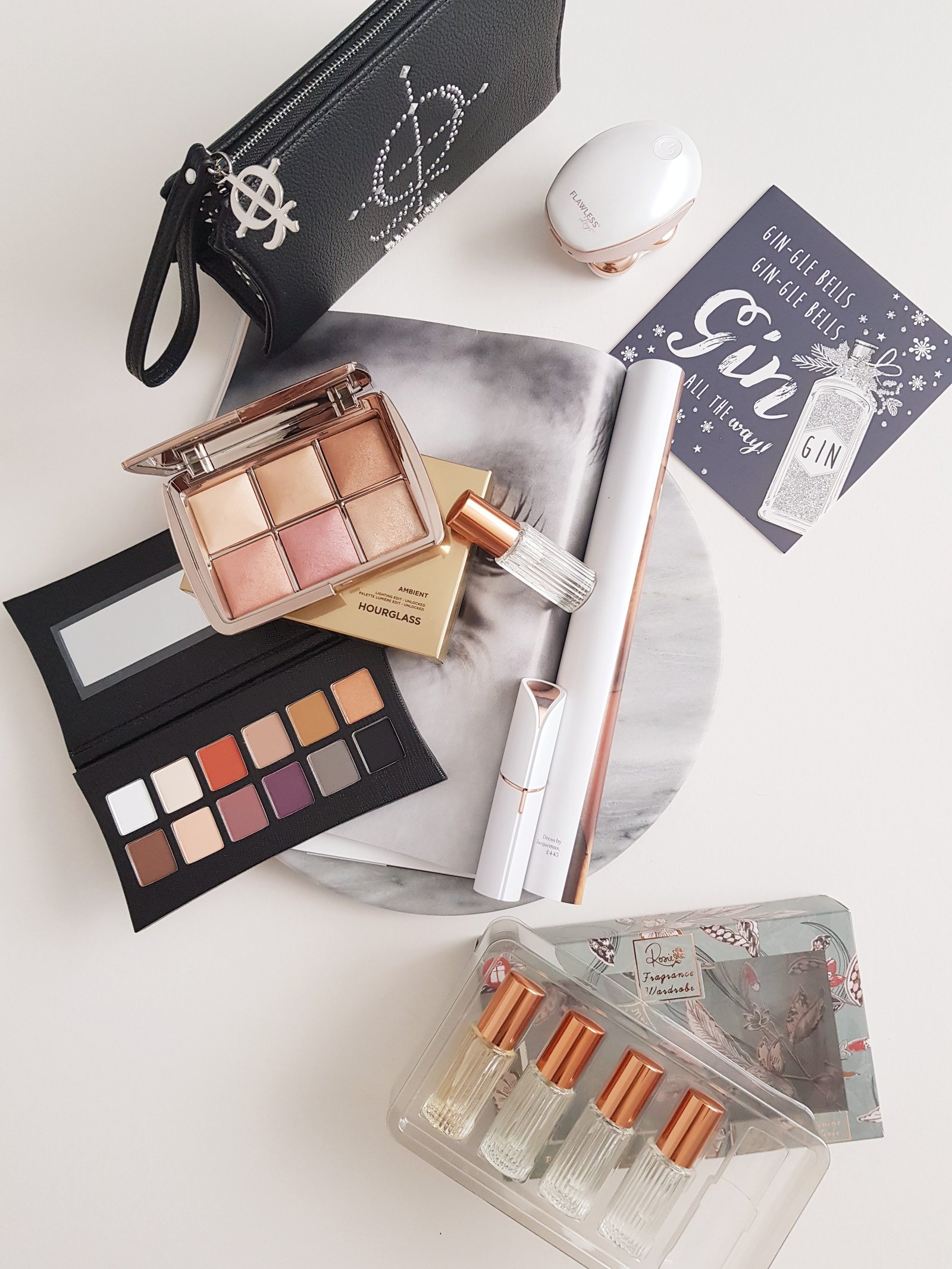 Beauty Flatlay, Christmas gifts - Ms Tantrum Blog