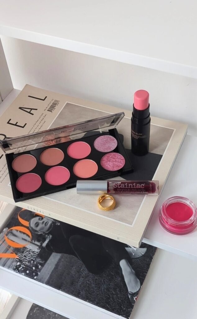 Layer your blush for that perfect flush